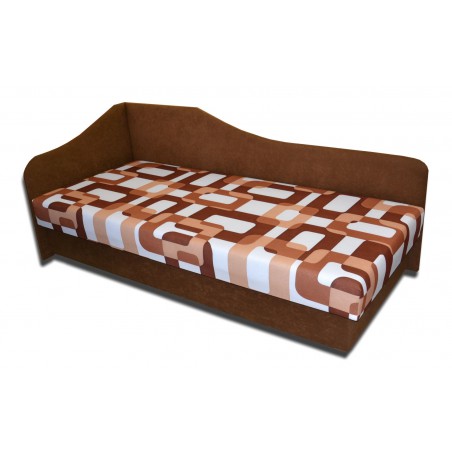 	Váľanda LUX 87 - ľavá strana, poťah: Gusto 3A/Vento 46 hnedá