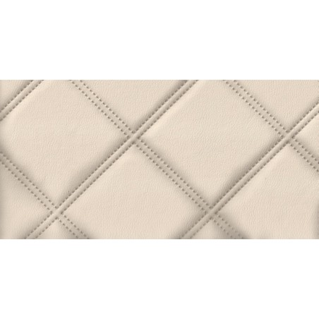 Koženka krémová štvorce