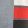 Poťahová látka z II. cenovej skupiny: Nela 1 sivo-bielo-červená