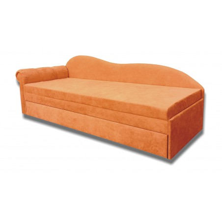 Pohovka LUXUS II,  - poťah: Vento 536 oranžová