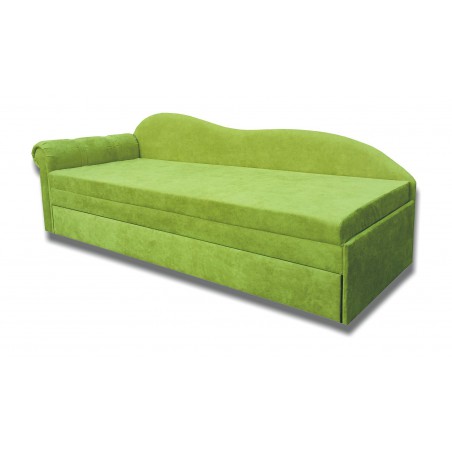 Pohovka LUXUS II,  - poťah: Vento x101 sýtazelená