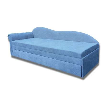 Pohovka LUXUS II,  - poťah: Vento 61 svetlomodrá