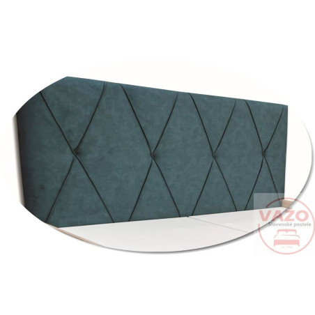 Posteľ ANABELA - detail záhlavia