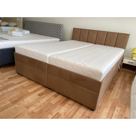 Čalúnená posteľ LIVIA s úložným priestorom | Rošty bez matracov | VAŽO