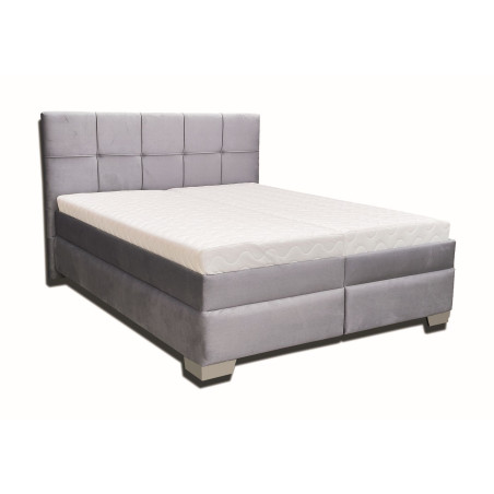 Celočalúnená posteľ, úložný priestor, záhlavie 115 cm,výška sedu 62 cm