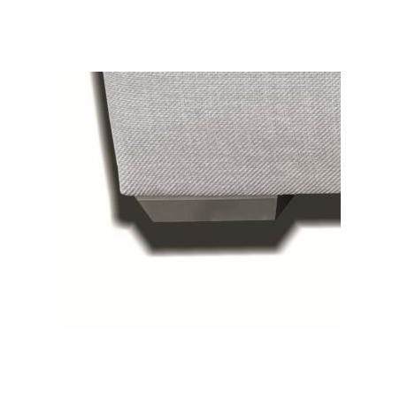 Noha drevená strieborná výška 5cm