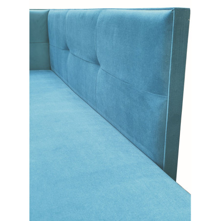 Váľanda ALEX - detail čalúnenia čielka