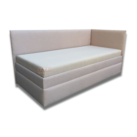 Moderná celočalúnená váľanda SIMONA, sed 54 cm, veľký úložný priestor
