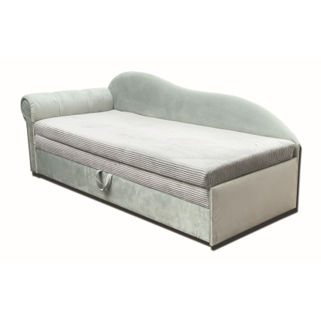 Pohovka LUXUS II. - poťah: Magic Velvet 2227/ZOOM 15 svetlozelená