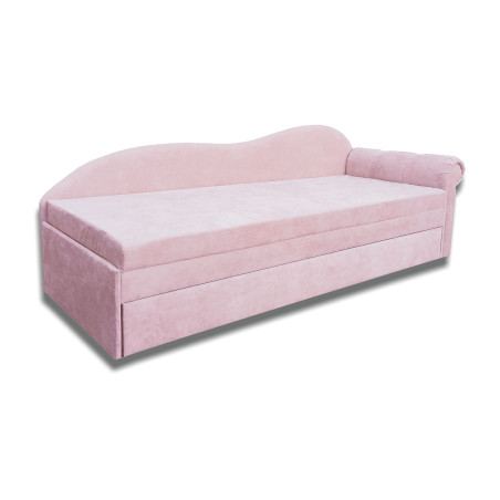 Pohovka LUXUS II, ľavá,poťah: Twist 16 staroružová