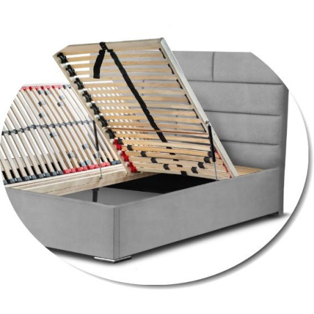 Ilustračné foto - podklad pod matrace - polohovateľný lamelový rošt - výklop od nôh