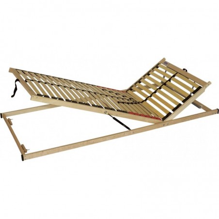 Posteľ ALEXANDRA - typ roštu: polohovateľná lamelový rošt - výklop od nôh