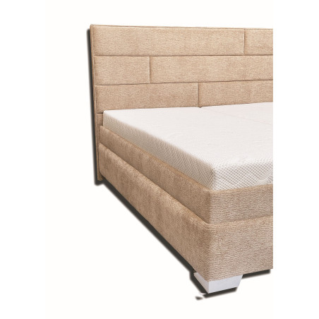 Čalúnená posteľ MIRANDA 62 cm | Vysoké čelo 132 cm, matrace | VAŽO