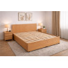 Posteľ STELA - dekor lamina: BUK, podklad pod matrace: drevený latkový rošt