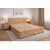Posteľ STELA - dekor lamina: Dub artisan, podklad pod matrace: drevený latkový rošt