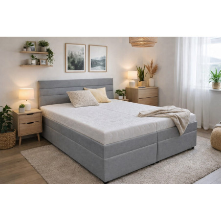 Posteľ ZOJA - poťahová látka: matracovina/Falcone 21 Silver