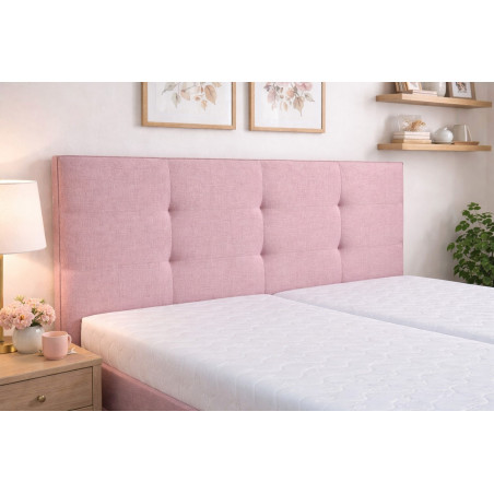 Posteľ DENISA - detail čalúnenia záhlavia