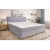 Posteľ MONIKA - poťahová látka: Velluto 15 Silver (II. cenová skupina)