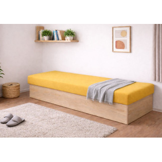 Váľanda JANA - poťahová látka: Vento 33 žltá (I. cenová skupina)