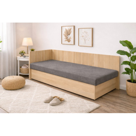 Váľanda MEGAN - látka: Vento 81 tmavosivá