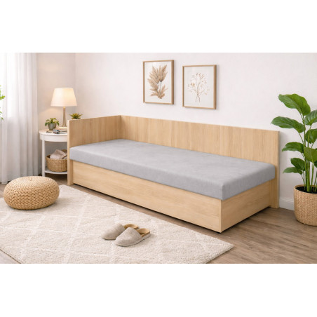 Váľanda MEGAN - látka: Vento 88 svetlosivá