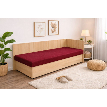 Váľanda MEGAN - poťahová látka: Vento 21 vínová