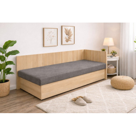 Váľanda MEGAN - poťahová látka: Vento 81 tmavosivá