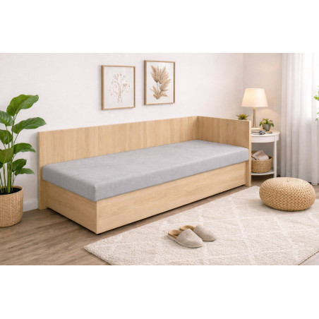 Váľanda MEGAN - poťahová látka: Vento 88 svetlosivá